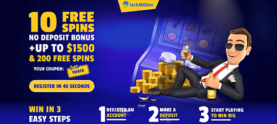 Jack Million Casino – No Deposit Bonus Offer