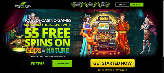 Raging Bull Casino – No Deposit Bonus Offer